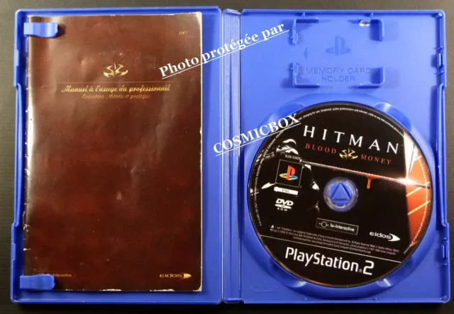 HITMAN BLOOD MONEY PS2 Video Game for SONY PlayStation 2 Console Complete Tested 2