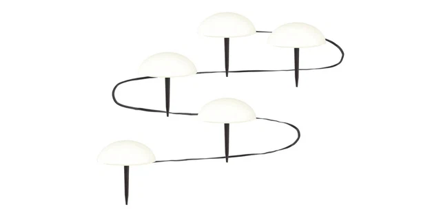 Livarno Home Solar-Bodenlichterkette LED Halbkugel" Garten Lichterkette *B-War