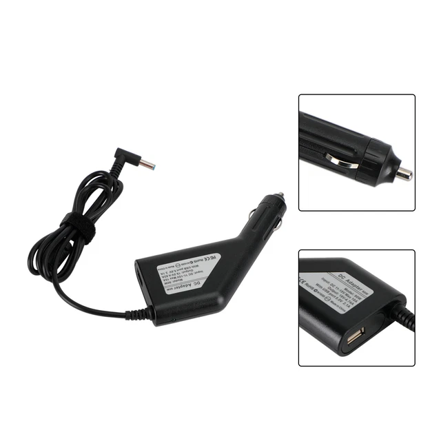 19.5V 4.62A laptop computers Car Charger Dc Power Adapter for Hp Envy14/15 AUS