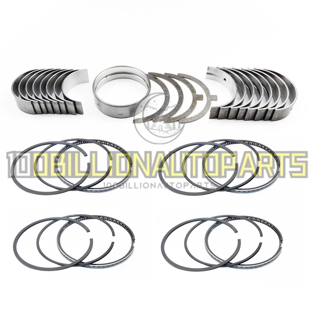 4TNE84 Metal Kit + Piston Rings for Yanmar 4TNE84 Engine John Deere Tractor 990