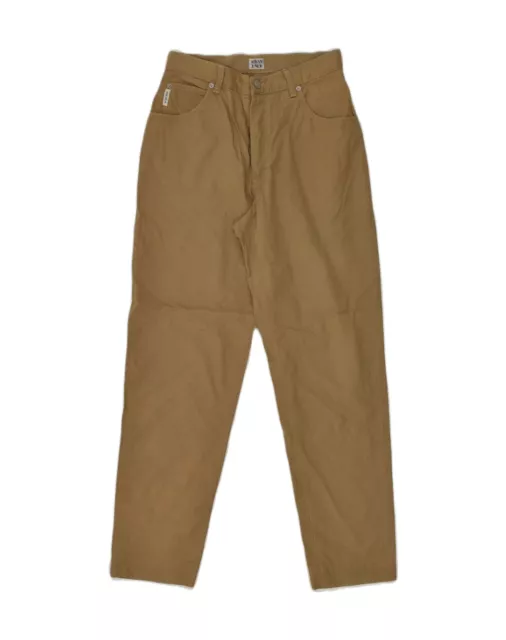 ARMANI JUNIOR Boys Tapered Casual Trousers 13-14 Years W28 L30 Brown AM02