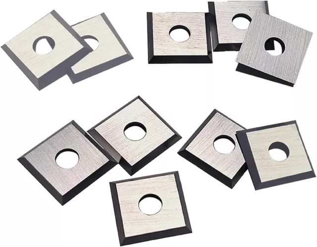 Square Corners Carbide Inserts 12mm 4 Edges 12mm Lengthx12mm Widthx1.5mm