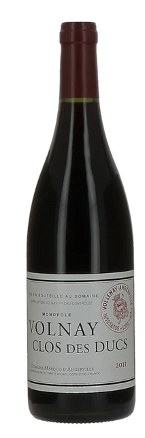 Domaine Marquis d'ANGERVILLE - Volnay 1er Cru Clos des Ducs 2011 - 75cl