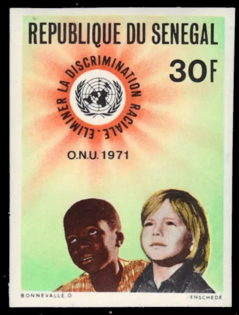 SENEGAL 342i - Año Internacional contra la Discriminación Racial (pb85135)