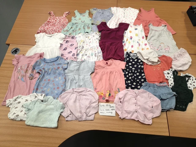 girls age 18-24 months clothes bundle zara next summer nursery cardigan dress
