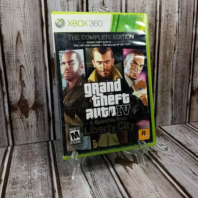 Grand Theft Auto IV Complete Edition (Microsoft Xbox 360, 2010) Complete CIB
