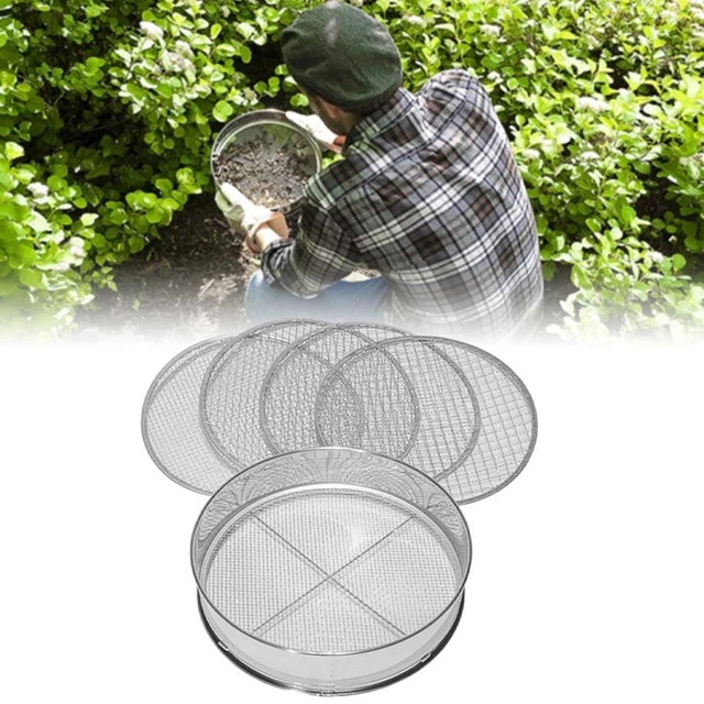 SOIL SIEVE GARDEN Potting Bonsai Sieve Sieve Mesh Soil Sieve For Garden