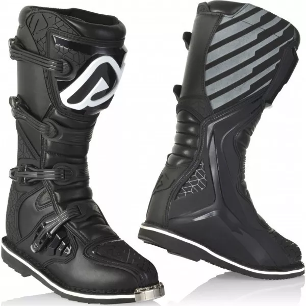 Acerbis Bottes Moto Enduro E-Team Noir Taille 41