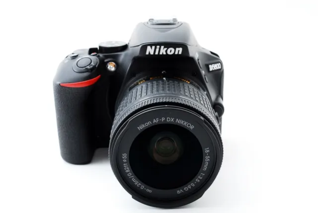 Nikon D5600 24.1MP DSLR Camera w/ 18-55mm VR Lens From JAPAN Near Mint Only 1236 2