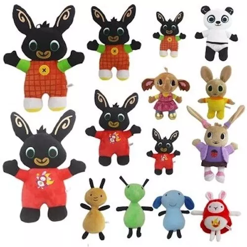 Bing Hoppity Voosh Coco Charlie Plush Sula Pudget Amma Flop Cartoons