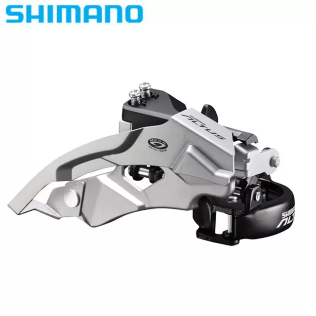 Shimano Altus FD-M370 9/27 Speed MTB Bike Front Derailleur Top Swing Dual Pull