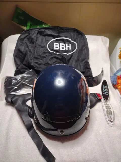 Brogies Bike wear  NFL Motorcycle Helmet Model 500 Chicago Bears Size M, half