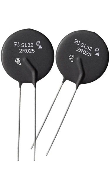 Ametherm SL32 2R025 (Pack of 2) Aqua-Rite Thermistor, ICL 2 OHM 20% 25A 30MM