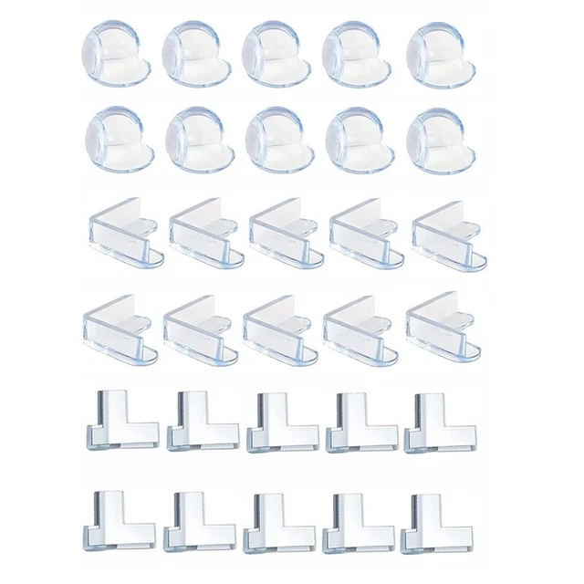 Protección de bordes y protección de esquinas para bebés y niños, protección de esquinas 30 unidades, Si E9E6