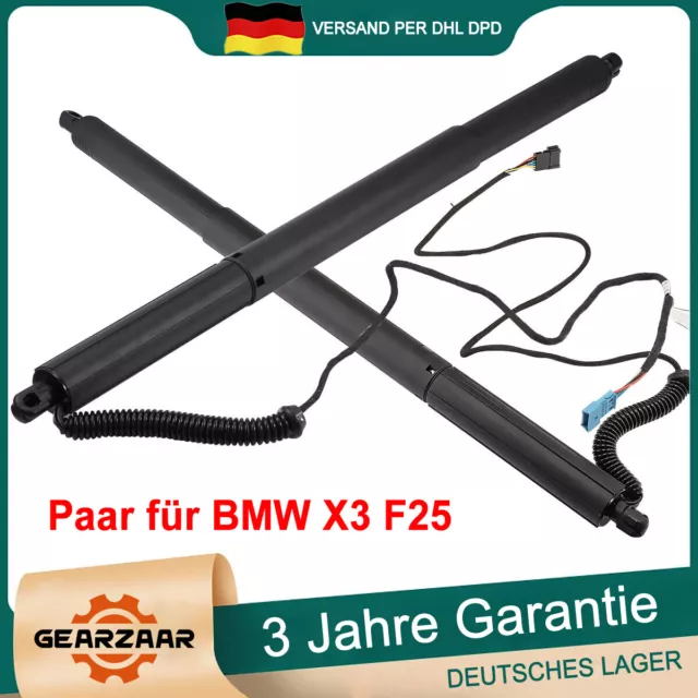 2x Gasfeder Powerlift Heckklappe Links + Rechts für BMW X3 F25 SUV Bj. 2010-2015