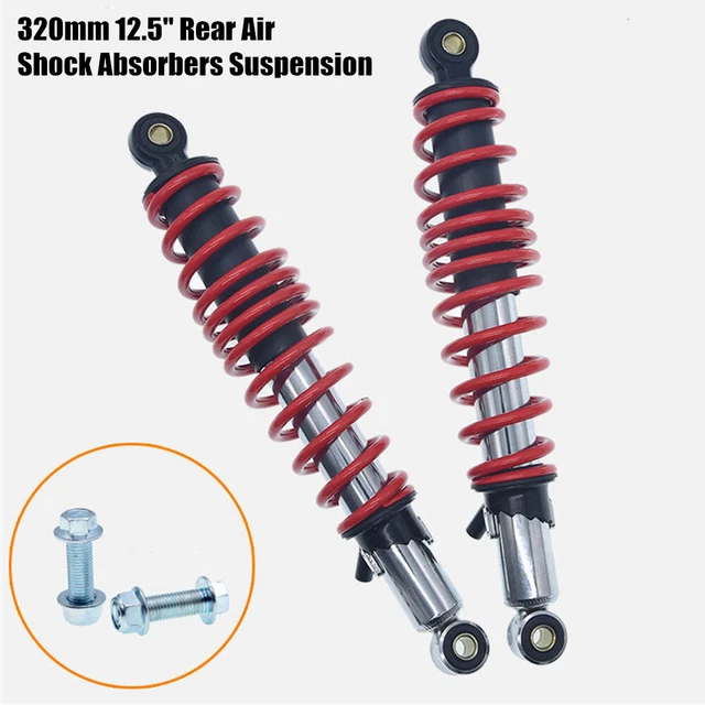 320mm 12.5" Rear Air Shock Absorbers Suspension For Motorcycle Dirt Bike Quad×2