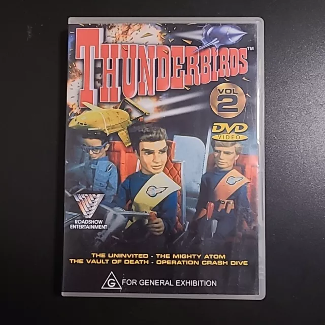 Thunderbirds Tv Series Volume2 DVD Region Free Good Condition Free Postage