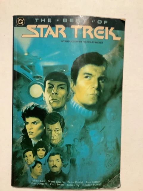 The Best Of Star Trek Tpb Trade Paperback Dc Comics 1991 Mike W Barr 1St Series