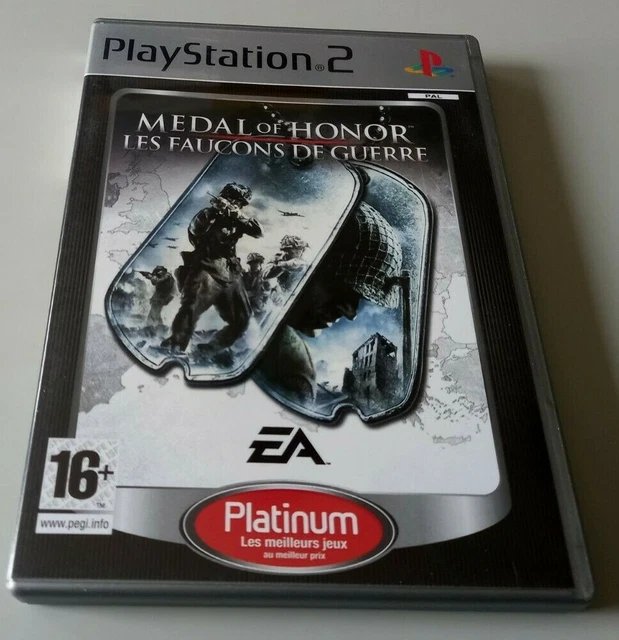 Jeu Medal Of Honor Les Faucons De Guerre PS2 – Version Française Complète – Bon état – Il Manque La Notice
