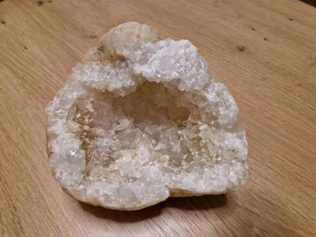 Quarzdruse Marokko Druse Mineral Sammlung Stufe Kristall Deko  557 g