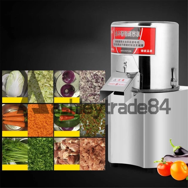 220V Electric Vegetable Meat Chopper Grinder Commercial Food Processor Machine