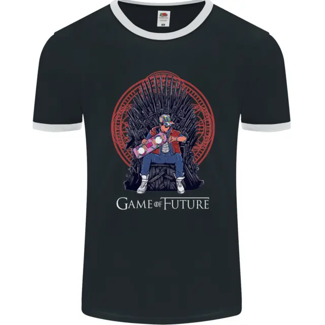 Game of Future Funny Movie Parody Mens Ringer T-Shirt FotL