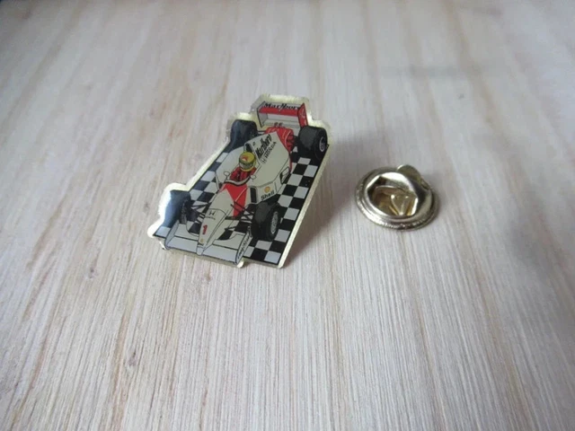 RARE PIN'S CASQUE Pilote F 1 Formula One Ayrton Senna Les Amis D'ayrton