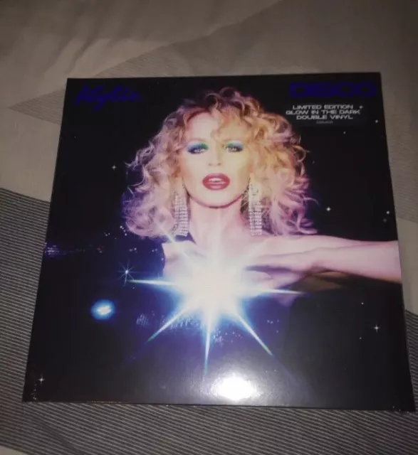 Kylie Minogue Disco - Glow In The Dark Vinyl - Sealed UK 2-LP