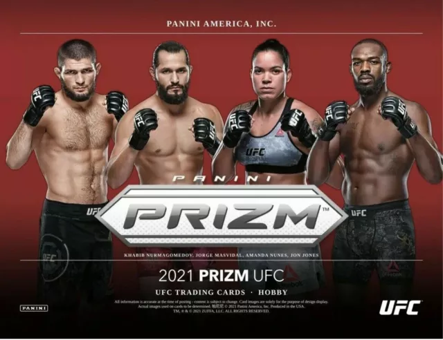 2021 Panini Prizm UFC Debut Edition Complete Set 1-200