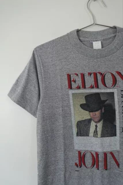 Vintage 1984 Elton John Breaking Hearts European Express Tour Shirt Small USA 3