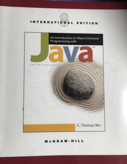 AN INTRODUCTION TO Object Oriented Programming with Java C.Thomas Wu ...