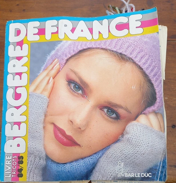 Ancien catalogue Bergère de France / Lainage / Echantillons / Saison 1984/ 85