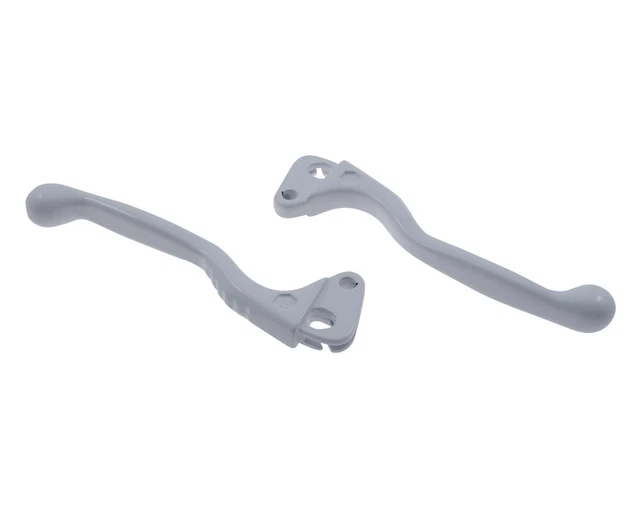 Levier de frein Set métal blanc convient Vespa Citta