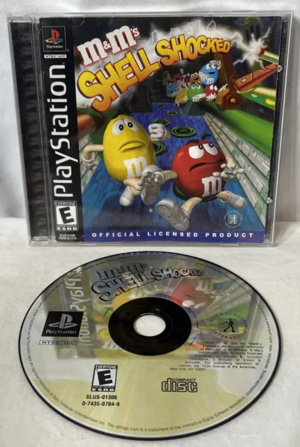 M&m's: Shell Shocked for Sony Playstation 1 New / Sealed 