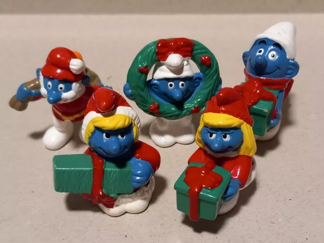 Extra Kinder Ferrero Sorpresine Scegli Figure Serie Puffi Smurfs Christmas Rar