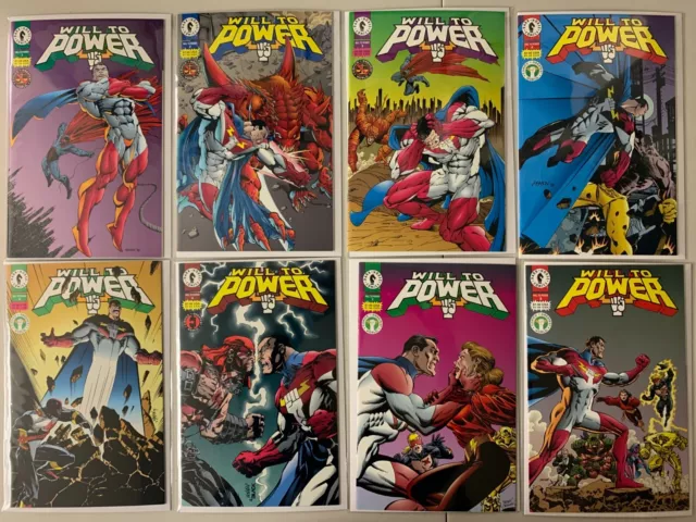 Will To Power Set:#1-12 12 different books average 8.0 VF (1994) 2