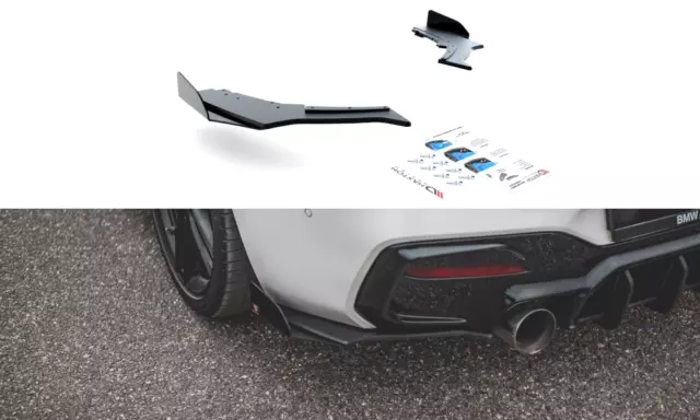 Durata da corsa Splitter laterali posteriori V.3 Flap per BMW 1 F20 M140i