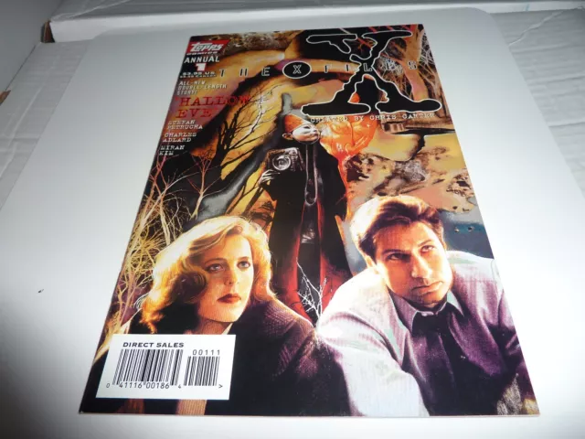 THE X-FILES ANNUAL #1 Topps Comics 1995 Petrucha Adlard FN/VF 7.0