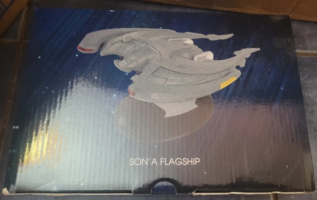 Star Trek Eaglemoss Special Issue Son'a Flagship With Magazine