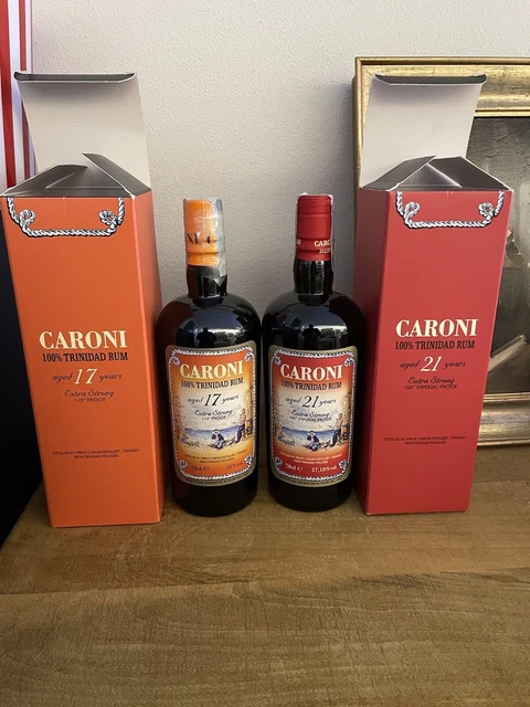 Caroni 17 Years + Caroni 21 Years