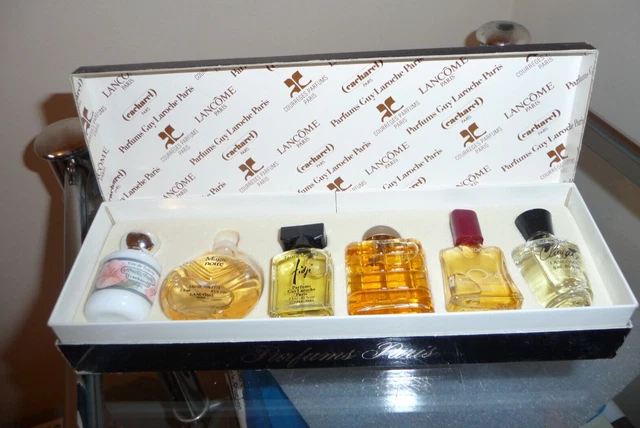 Collection Exceptionnelle De Parfums Français VINTAGE - Grandes Marques Du XXème Siècle - Flacons De 5 Ml Neufs