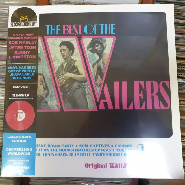 The Wailers ' The Best Of - Bob Marley ' Lp Mint & Sealed  Rsd 2024