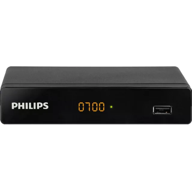 Philips HD Sat Receiver NeoViu S2 HDTV USB Mediaplayer Timer EPG Videotext