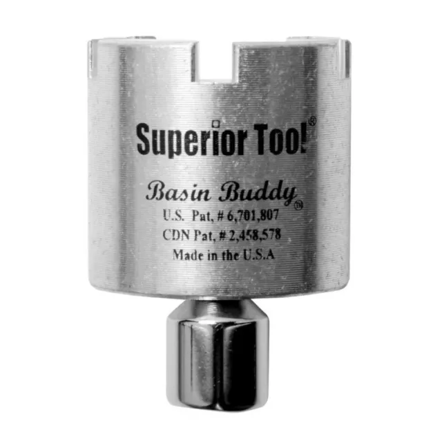 Superior Tool Basin Buddy Universal Faucet NUT WRENCH 1/2" 1/4" & 3/8" - NEW