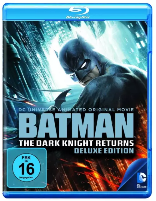 Batman - The Dark Knight Returns 1+2 [Blu-ray] [Deluxe Edition] [Delux (Blu-ray)