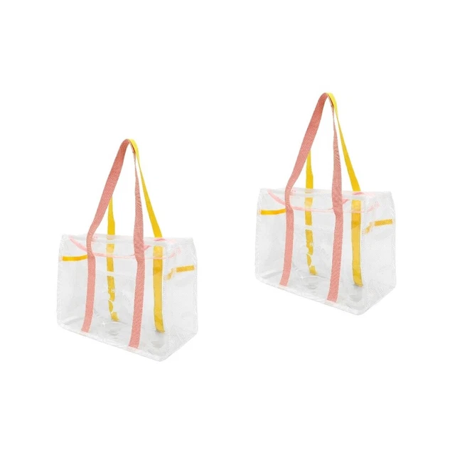 2 Count sacs de piscine Sac À Main Sacs À Main Clairs Grande