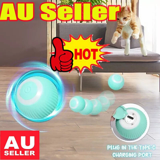 Smart Cat Toys - Electric Automatic Rolling Ball, Interactive Kitten Training