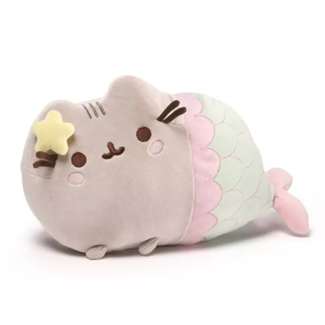 NEW Pusheen Mermaid Cute Super Soft Plush Sweet Cat Kitten Kitty Toy Age 8+ Gift