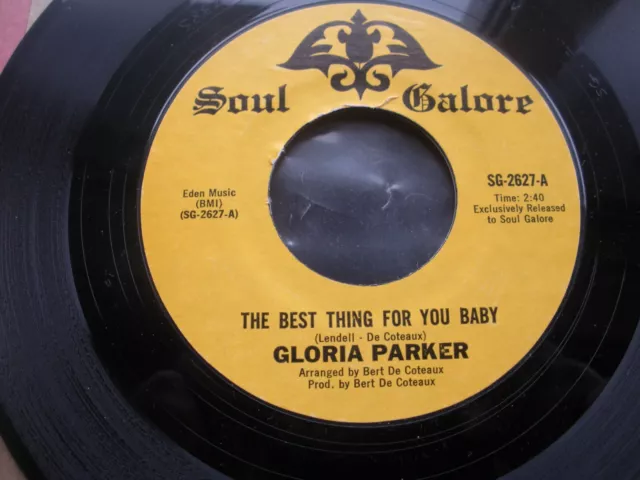 Gloria Parker -The Best Thing For You Baby - Casino - Northern Soul