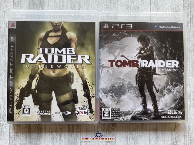 SONY PlayStation 3 PS3 Tomb Raider 2games set from Japan